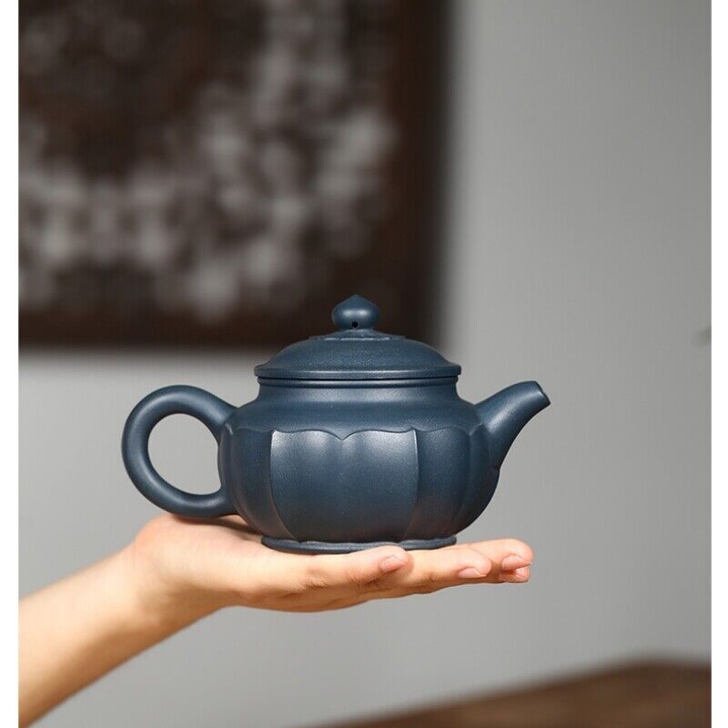 true yixing zisha green clay tea pot marked matching tea cup handmade pot 320ml