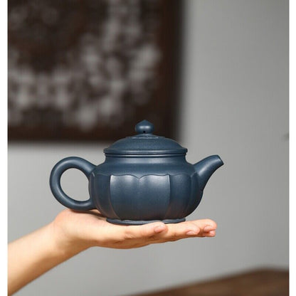 true yixing zisha green clay tea pot marked matching tea cup handmade pot 320ml