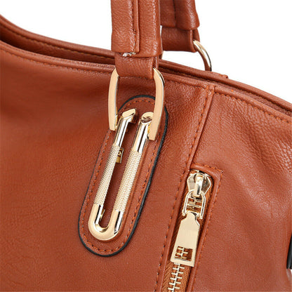 Women’s Ladies PU Leather Handbags Luxury Messenger Bags Feminina Shoulder Bag