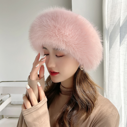 Women Warm Snow Ski Cap Faux Fur Hat Lady Windproof Winter Hats for Women Hat