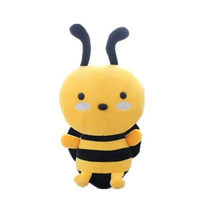 Bee Plush Toy Stuffed Animal Toys Soft Bumblebee Toy Cute Honey Bee 20cm