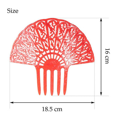 Women Hair Accessories Classic Combs Flamenco Dancers Jewelry Hairpins 18.5x16cm