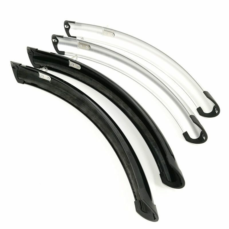 700C Road Bicycle Front Rear Fender Aluminum Plastic Retro Bike Fixed Gear Parts