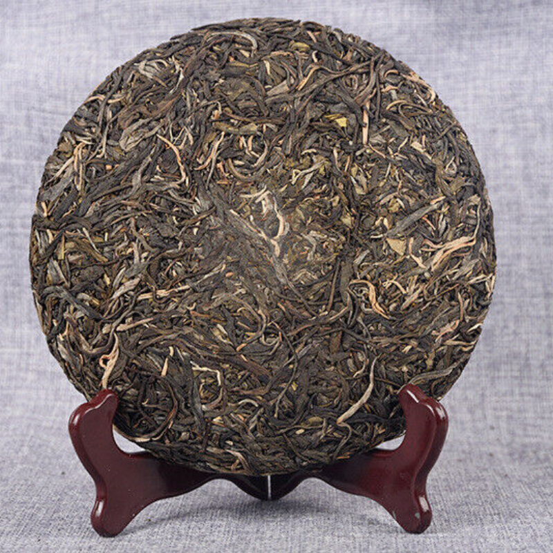 357g Organic Green Tea Yiwu Spring Tea Yunnan Cake Tea Beneficial Health Tea