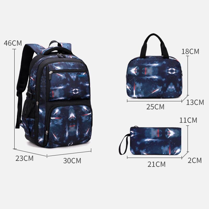 Boys Backpacks 3 Pieces Sets School Bags Bag Children Backpack School Students