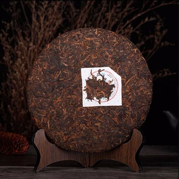 357g Menghai Heaven Earth Royal Big Tree Lao Ban Zhang Pu-erh Tea Cake Ripe Tea