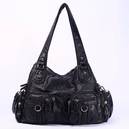 Shoulder Bag Crossbody Multifunctional Handbag Waterproof Purse Traveling Pack