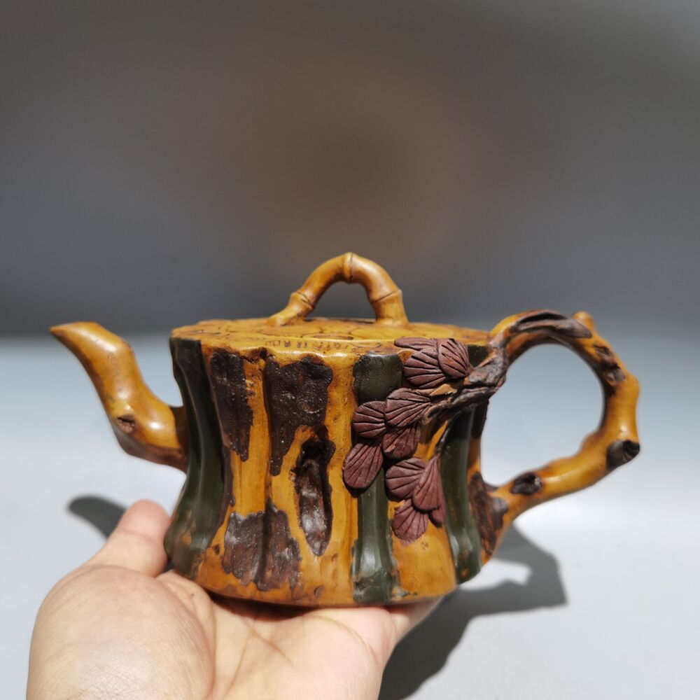 Vintage Chinese Yixing Purple Clay Teapot Zisha Ceremony Fashion Gift Teaware