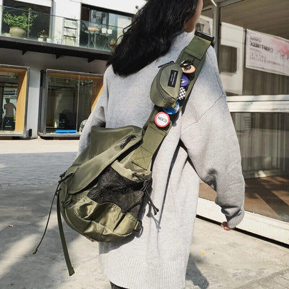 Bag Men Hanging Bag Girls and Boys Outdoor Messenger Bag Shoulder Bag Campus Bag