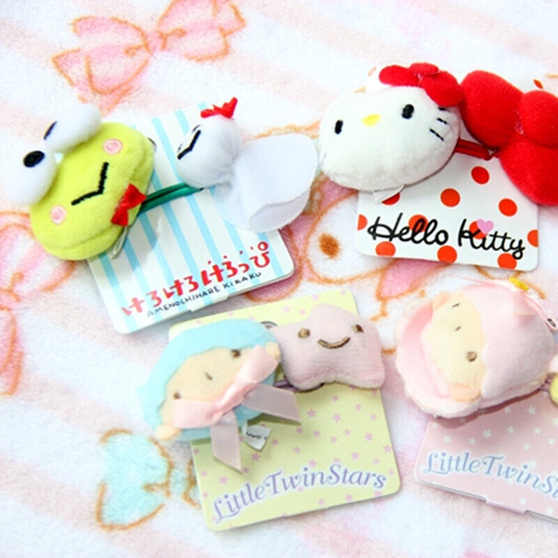 Gemini Melody Pudding Dog Cartoon Plush Toy Hair Rope Hair Loop