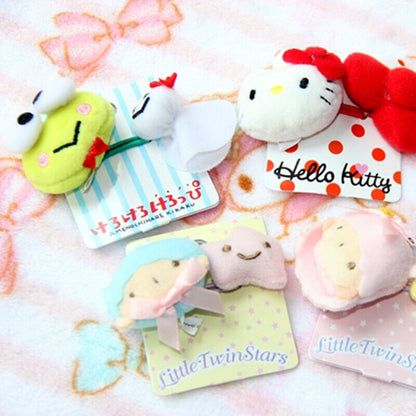 Gemini Melody Pudding Dog Cartoon Plush Toy Hair Rope Hair Loop