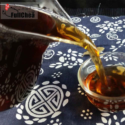 2009 yr Ripe Puer Chagao Gold Tin Foil Packing Shu Puerh Resin Tea Cream