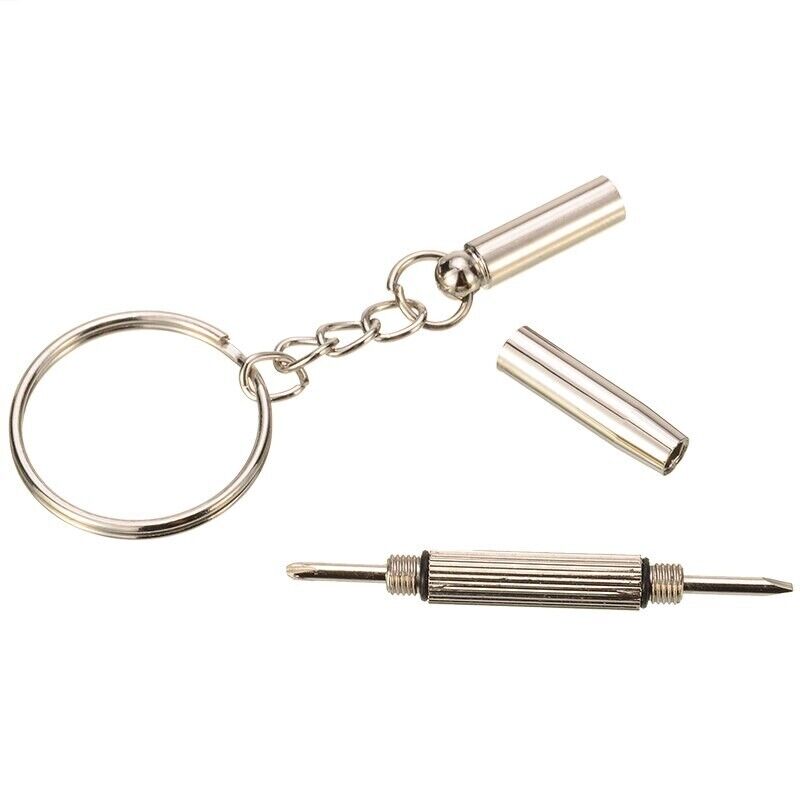 Watch Repair Kit 600Pcs Assorted Screws Clock Eyeglasses Parts Tools Accessories