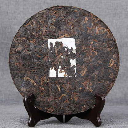 Ripe Yunnan Puer Tea Menghai Spring Tea Iron Shu Puerh Cake 188g