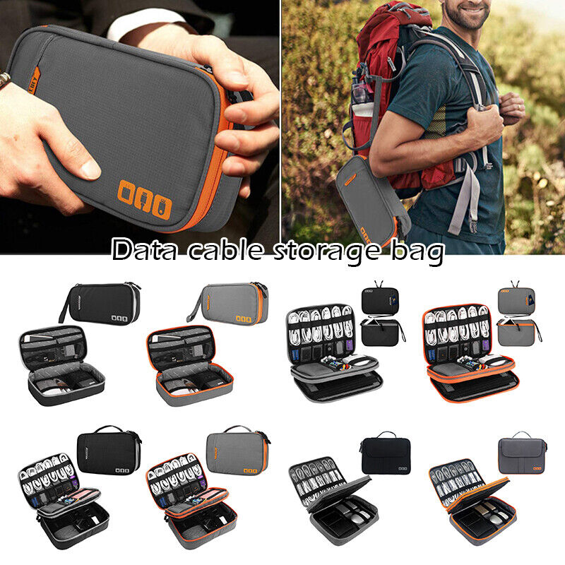 Travel Digital Storage Bag Power Bank Phone Charging Data Cable Storage Bag