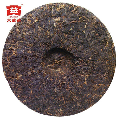 2010 TAETEA 7572 Dayi Shu Puerh Menghai Tea Batch 002/003 Ripe Puer Cake 357g