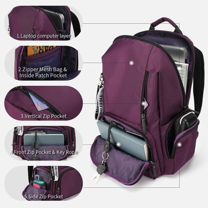Women Backpacks Outdoor traveling Multi Pockets Laptop Bags School