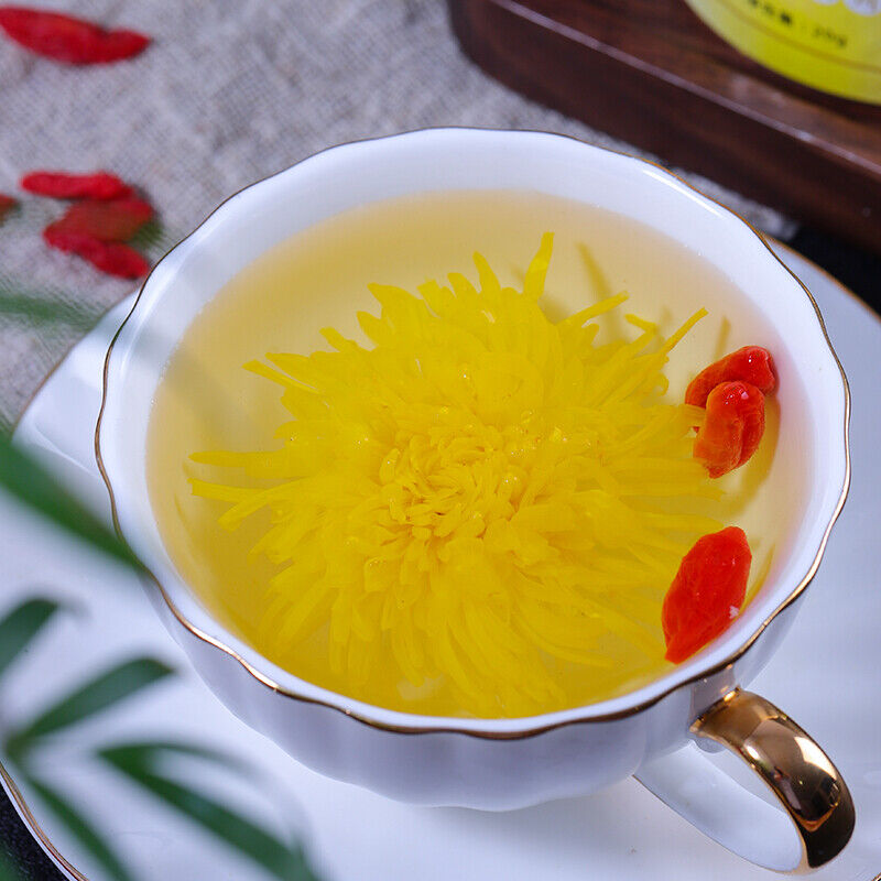 Jinsi Huang Ju Ecology Healthy Herbal Tea Premium Flower Chrysanthemums Tea 20g-