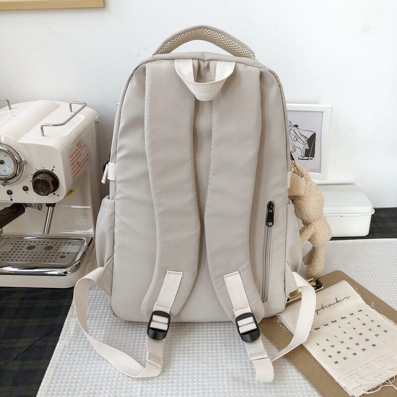 Nylon Women Backpack Female Students Schoolbag Simple Sense Travel bag