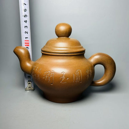 Vintage Chinese Yixing Purple Clay Teapot Zisha Ceremony Teaware Collection Rare