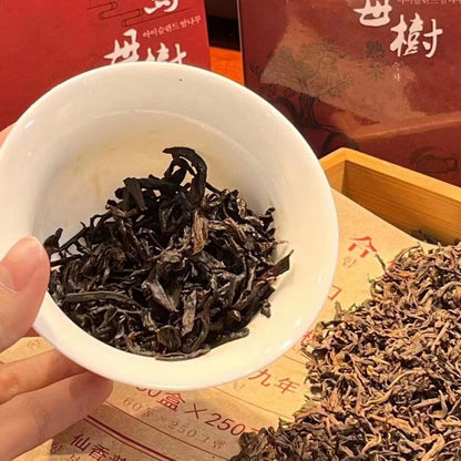 250g Yunnan Old Ripe Pu'er Tea 1999 Loose Leaf Puerh Cooked Tea Aged Pu-erh Tea