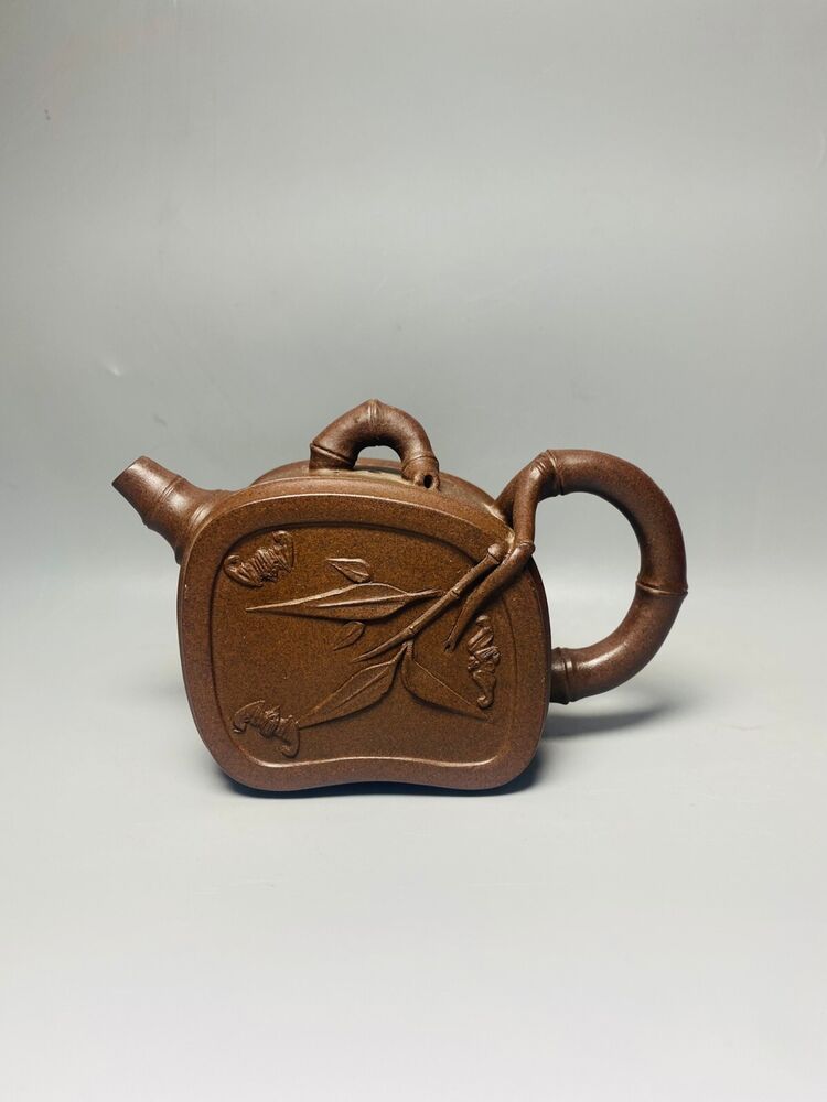 Chinese Yixing Zisha Clay Handmade Exquisite Teapot （ 祝福 底款：蒋蓉）