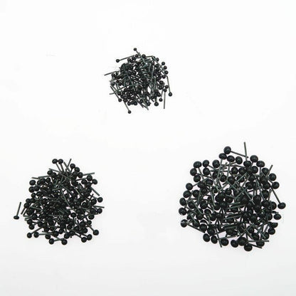 150Pc/Lot Needle Felting Kit 2/3/4mm Felt Wool Roving Fiber Doll Teddy Bear Eyes
