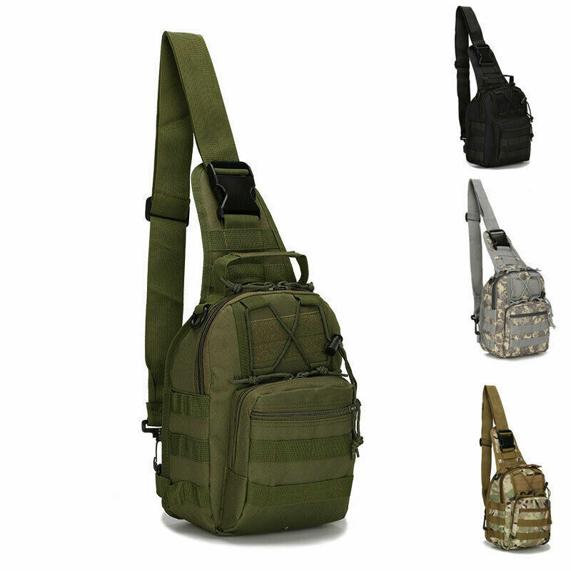 Outdoor Military Shoulder Bag Camping Hunting Daypack Sport Camouflage Backpack