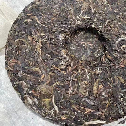 357g Yunnan Raw Pu-erh Cake Tea 2011 Bingdao Xiangjin Aged Puerh Raw Tea Cake