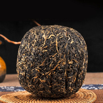 500g Gold Buds Yunnan BlackTea Top-grade FengQing Golden Melon Dianhong BlackTea