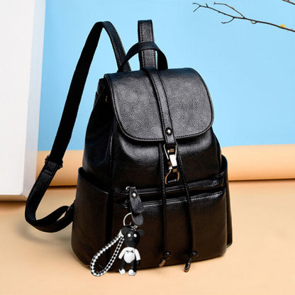 Women Backpack casual PU Leather Travel Shoulder Bag Handbags Rucksack Backbag