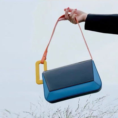 Handbags Long Flap Luxury Acrylic Shoulder Fashionable Purses Clutch Pouch Bags