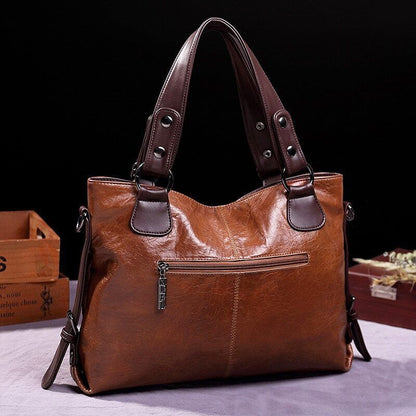 Tote Bag Women Handbags Soft Leather Shoulder Bags Hand Bag Ladies