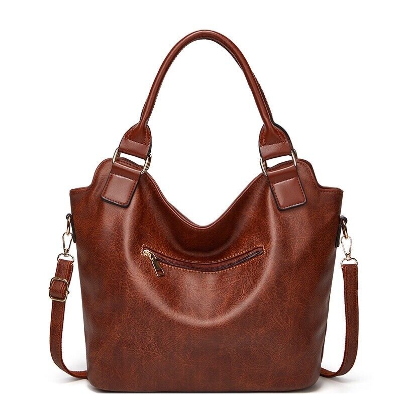 Women's Tote Hobo Crossbody Purse Leather Shoulder Bag Women Handbag Wallet