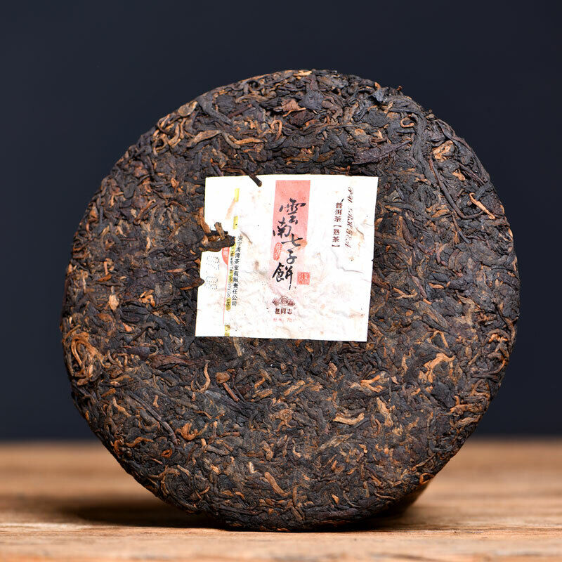 Old Comrade 7978 Shu Pu-erh Tea Batch 701 Aged Ripe Puer Tea Cake 357g