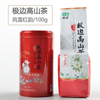 Yunnan Teng Chong High Mountain JIBIAN Organic Black Tea FENG XUE HONG YUN 100g