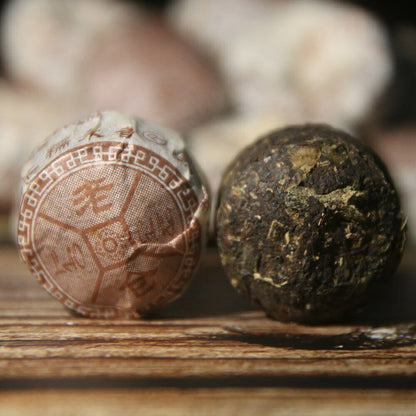 Laocang 2015 yr Mini Puer Tuocha Glutinous Aroma Rice Ripe Puerh Tuo Cha