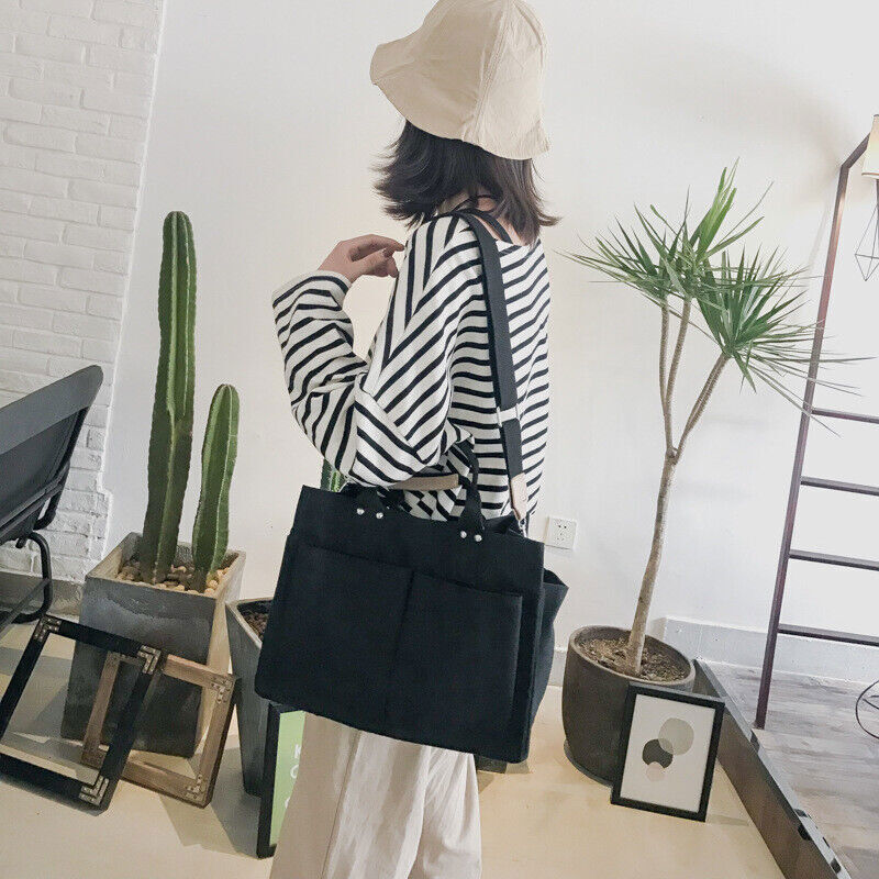 Canvas Tote Women's Bag Shoulder Bags Women Travel Crossbody Ladies Handbags
