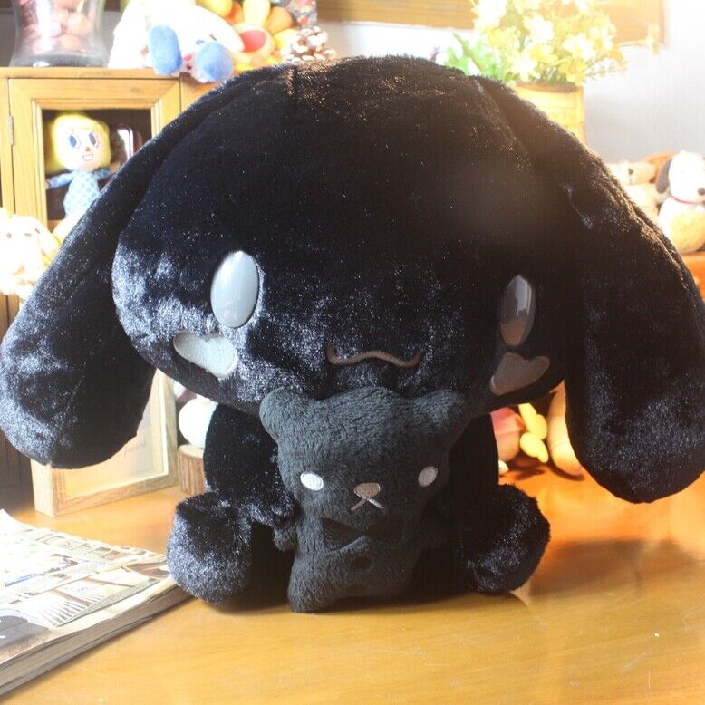 Sanrio 30CM Big Black Cinnamoroll Plush Toys Stuffed Animal Soft Doll