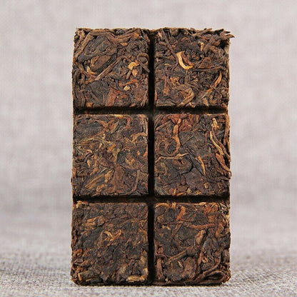 40g Chinese Mini Puerh Brick Yunnan Ancient Tree Shu Puerh Instant Ripe Puer