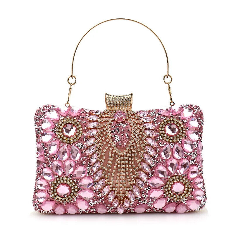 Green Tassel Women Evening Bags Shoulder Handbags For Party Holder Purse