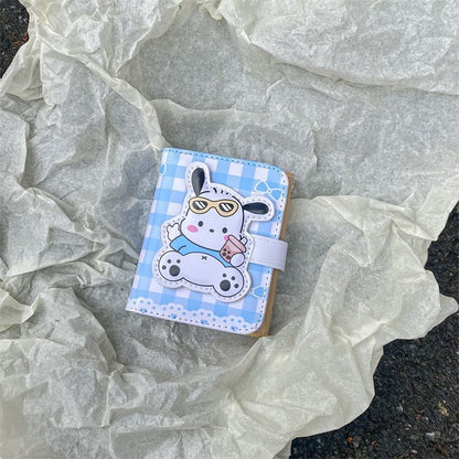 My Melody Cinnamoroll Kuromi Pochacco Short Wallet Portable Card Bags Coin Purse