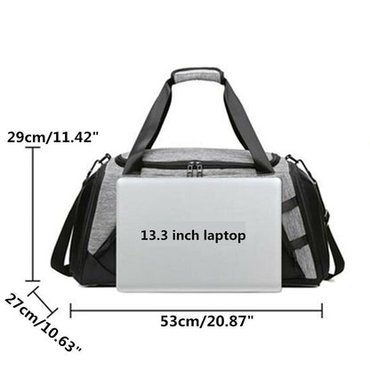 Waterproof Women Men Sport Gym Bag Fitness Handbag Shoulder Bags Travel