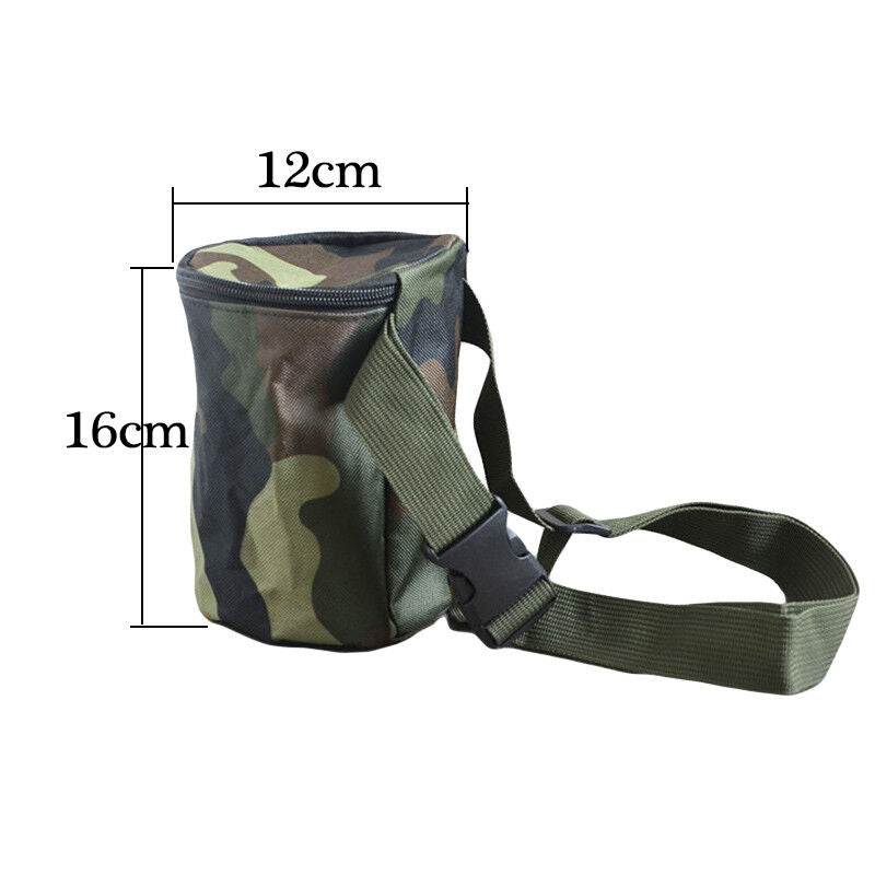 Kids Metal Detector Camo Bag with Waist Belt Finds Pouch Hunting Metal Detecting
