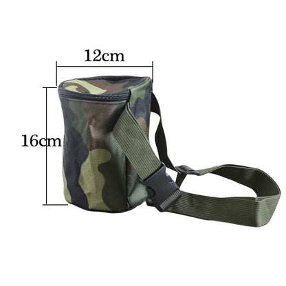Kids Metal Detector Camo Bag with Waist Belt Finds Pouch Hunting Metal Detecting