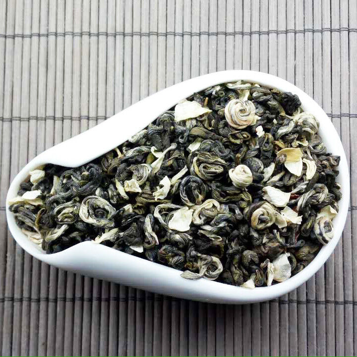 Chinese Premium Jasmine Aroma Green Tea Organic Jasmine Flower Tea Loose Leaf