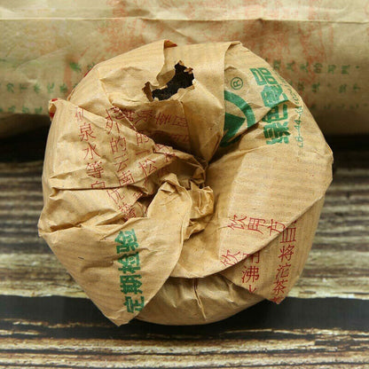 Raw Pu Erh Tea Xia Guan "Da Zhong Tuo Cha" Aged Green Pu Erh Tea 100g