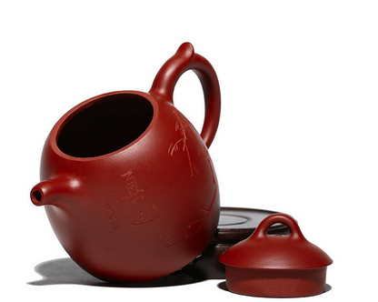 Chinese Yixing Zisha Clay Handmade Exquisite Teapot （真趣秦权 底款：如图）