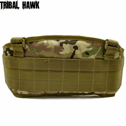 Tactical Belt Army Hunting Waist Support Waist Bag Carrier Adjustable SoftPadded
