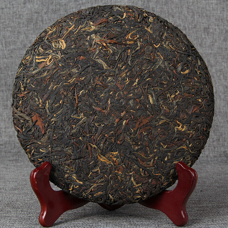 Yunnan Old Tree Black Chinese Tea Dianhong Feng Qing Red Black Tea Cake 357g